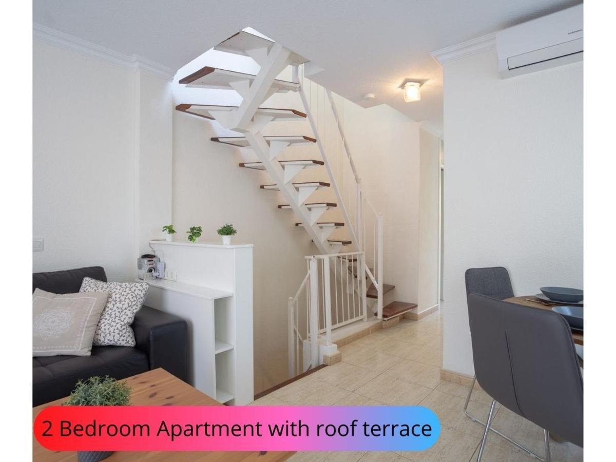 Desirable Rooftop Terrace , 2 Bedroom Apartment With Wifi In Costa Adeje Callao Salvaje Εξωτερικό φωτογραφία
