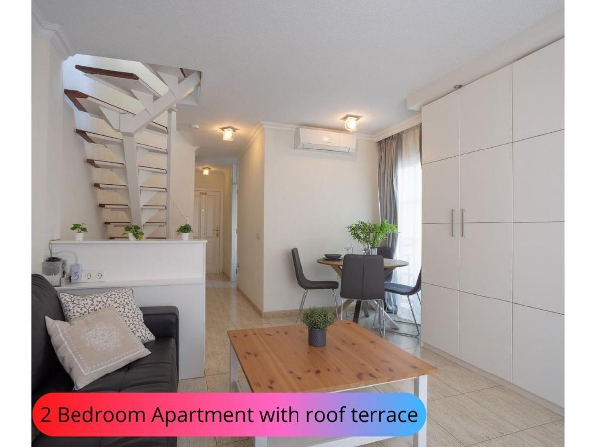 Desirable Rooftop Terrace , 2 Bedroom Apartment With Wifi In Costa Adeje Callao Salvaje Εξωτερικό φωτογραφία