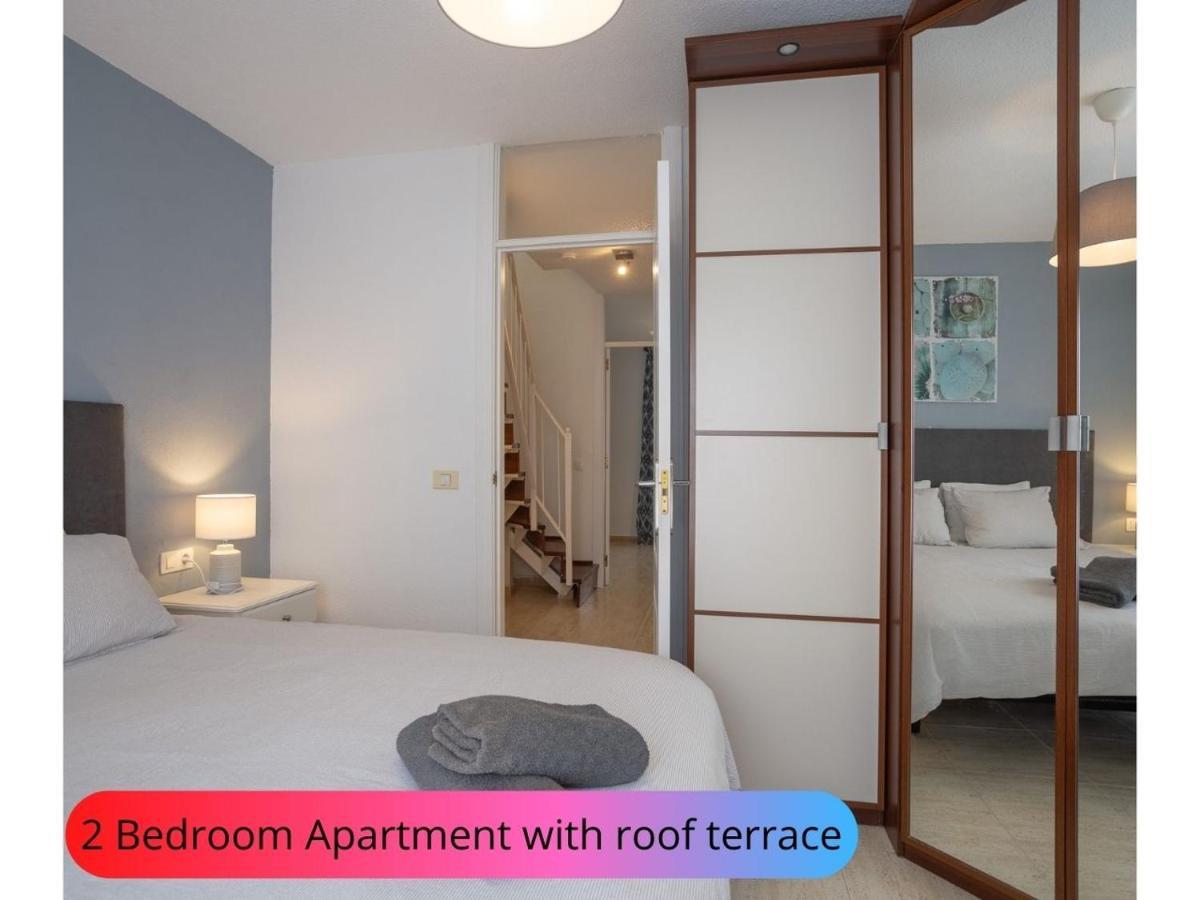 Desirable Rooftop Terrace , 2 Bedroom Apartment With Wifi In Costa Adeje Callao Salvaje Εξωτερικό φωτογραφία