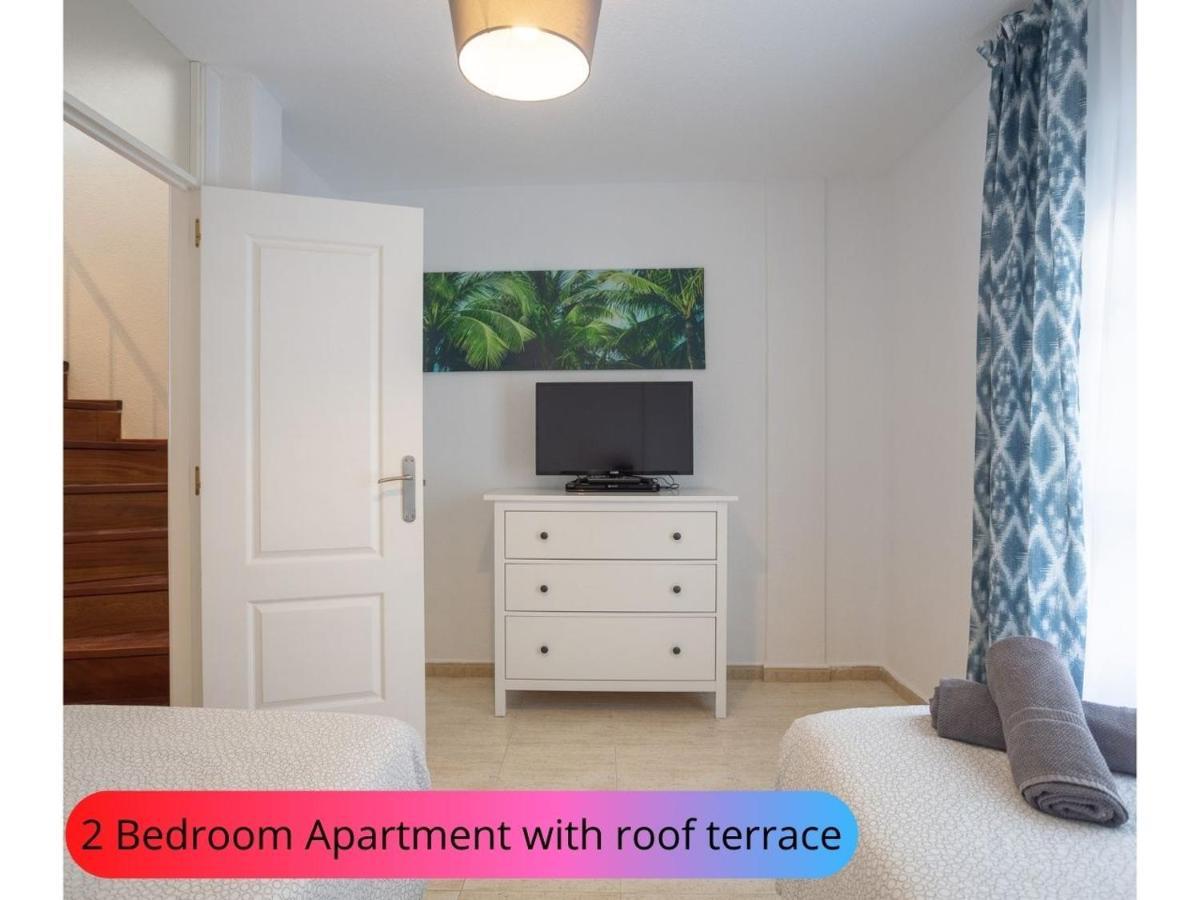 Desirable Rooftop Terrace , 2 Bedroom Apartment With Wifi In Costa Adeje Callao Salvaje Εξωτερικό φωτογραφία