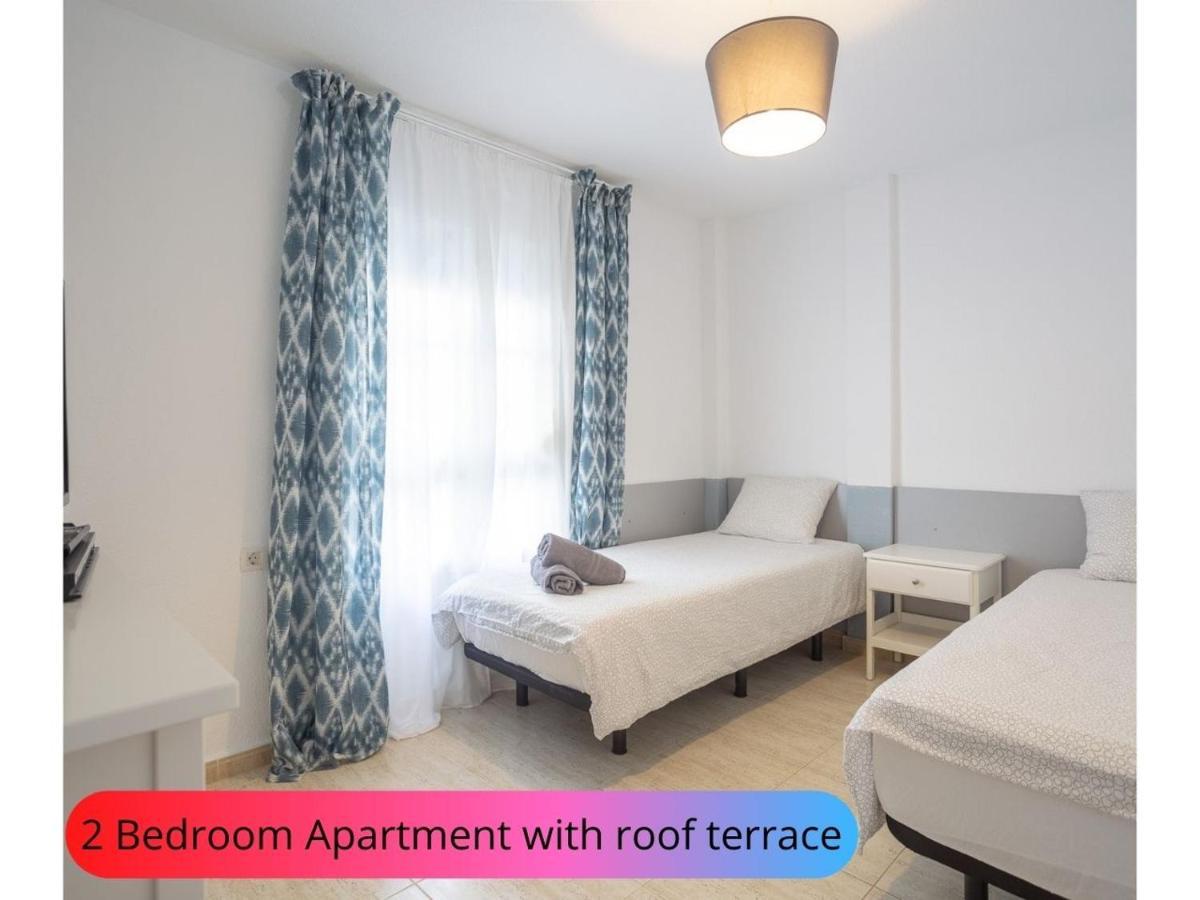 Desirable Rooftop Terrace , 2 Bedroom Apartment With Wifi In Costa Adeje Callao Salvaje Εξωτερικό φωτογραφία