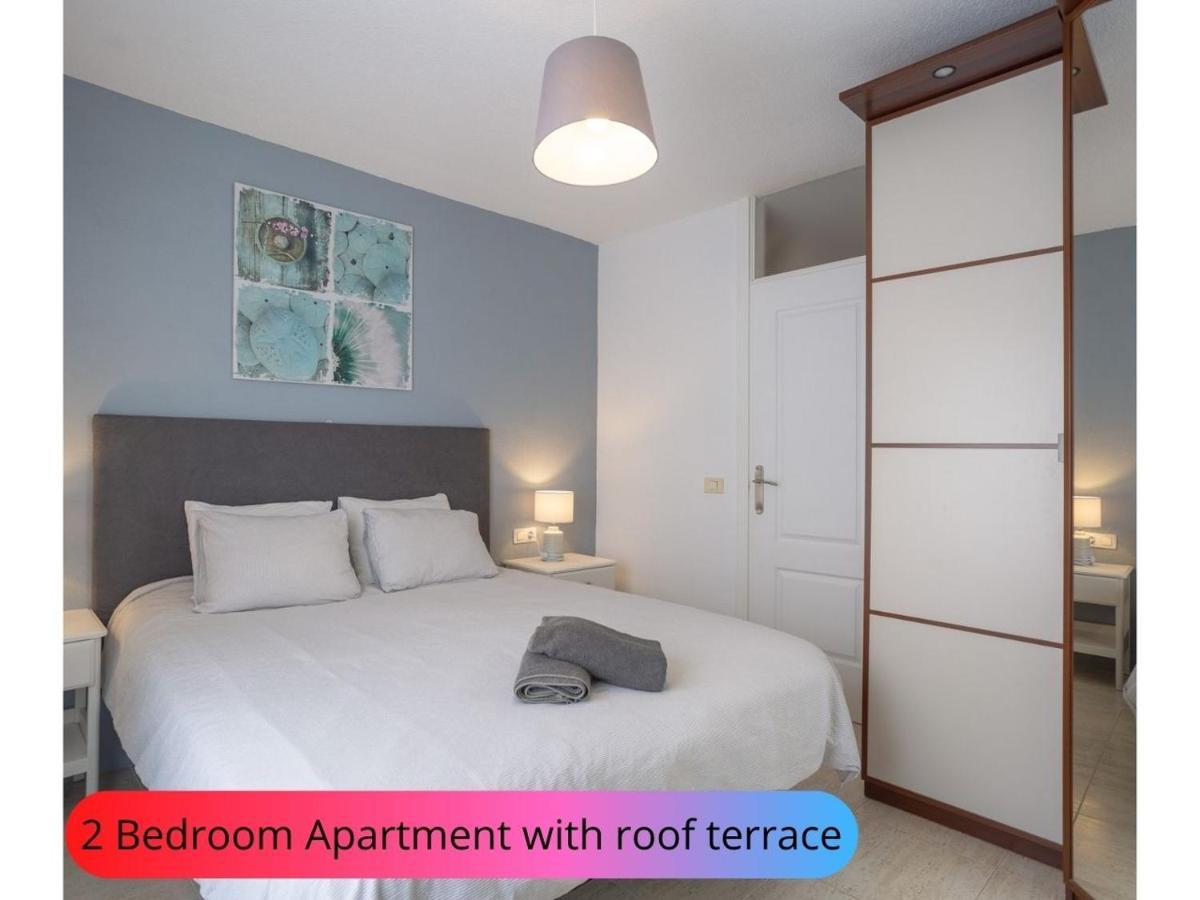 Desirable Rooftop Terrace , 2 Bedroom Apartment With Wifi In Costa Adeje Callao Salvaje Εξωτερικό φωτογραφία