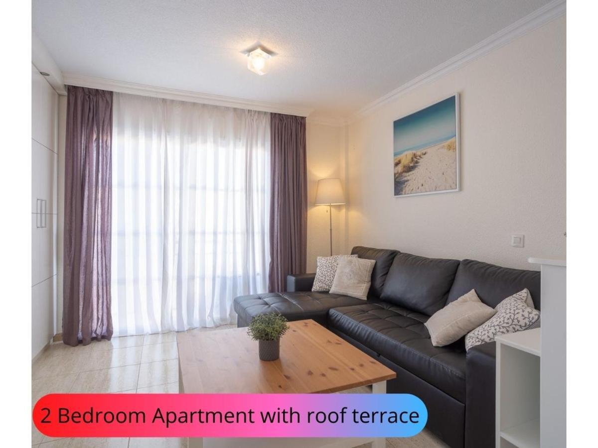 Desirable Rooftop Terrace , 2 Bedroom Apartment With Wifi In Costa Adeje Callao Salvaje Εξωτερικό φωτογραφία